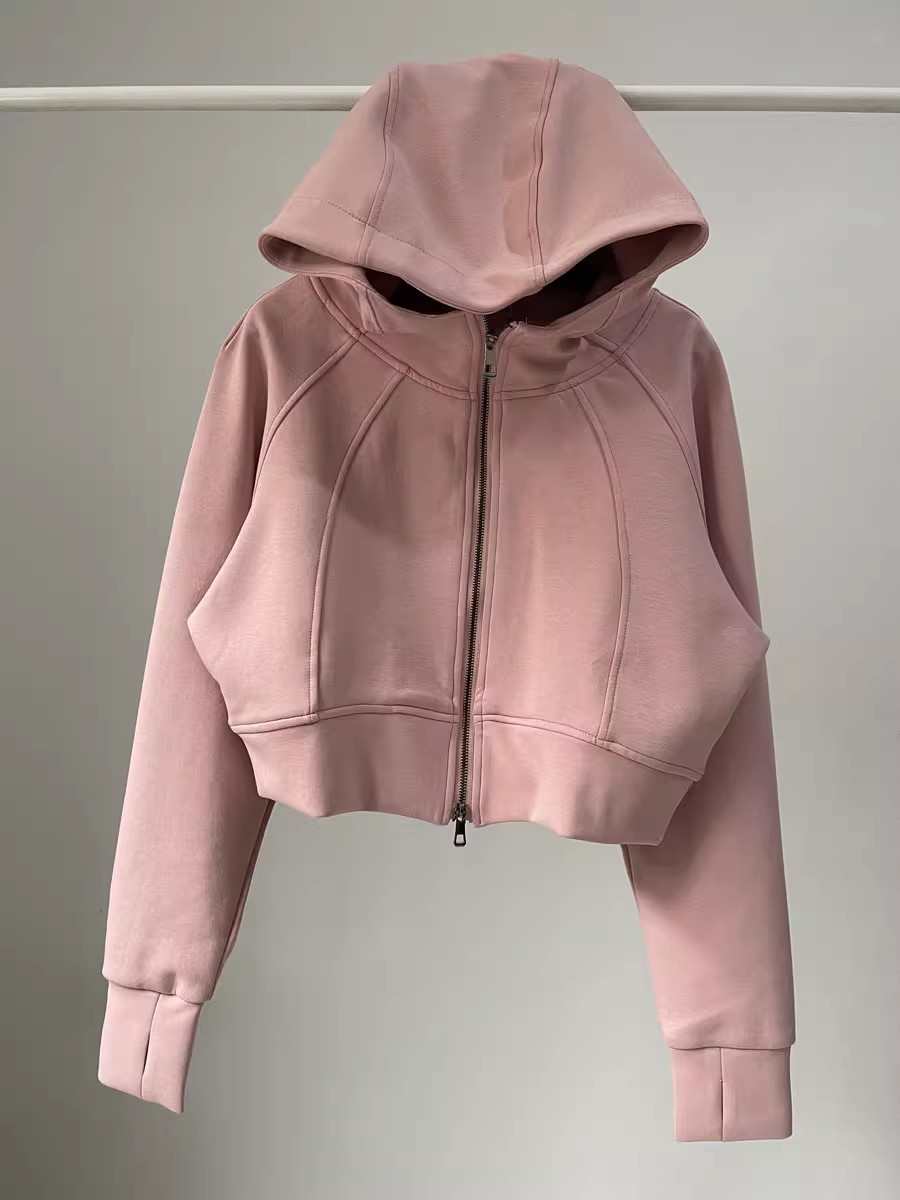 Vintage Zip Hoodie - Fashionable Hoodie Oversized Zip Closure Sweatshirt
