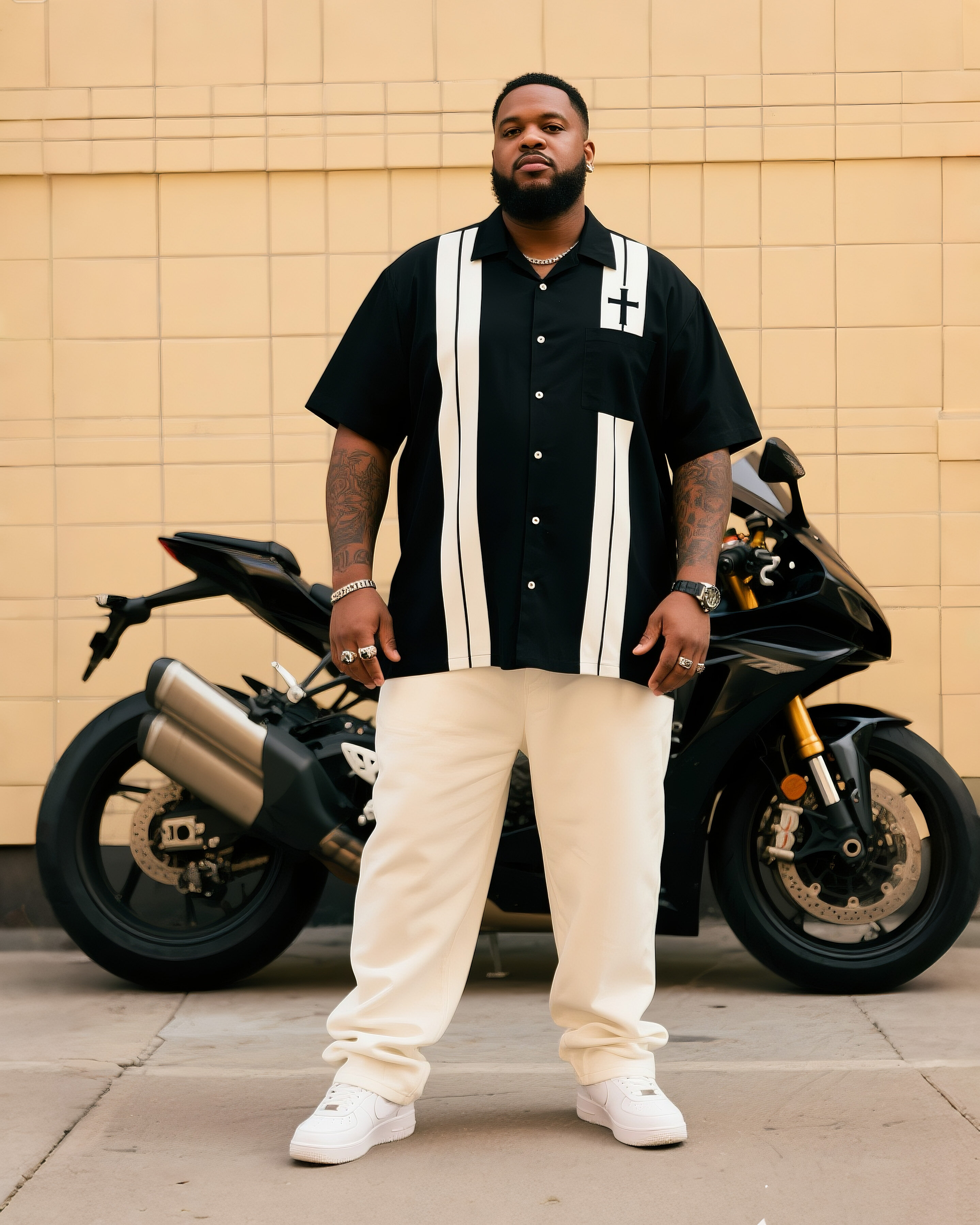 S-9XL Plus Size Men's Streetwe – Collectible Collection Bewertung und Preis