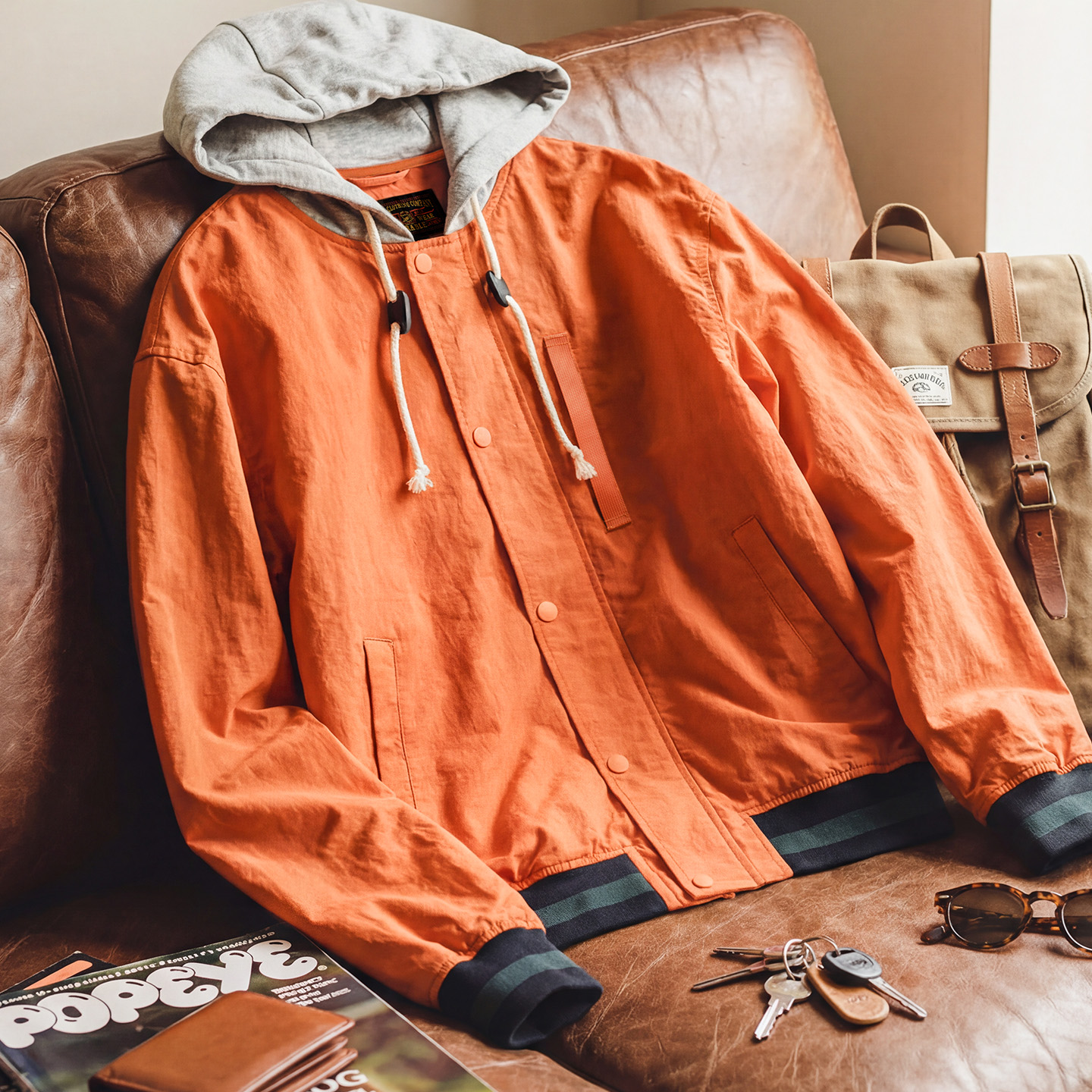 Maden Men's Vintage Colorblock – Vintage Zip Hoodie Bewertung und Preis