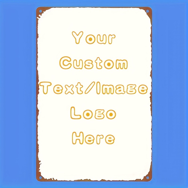 Custom Rectangular Wall Hangin – Vintage Collectible Signs Bewertung und Preis
