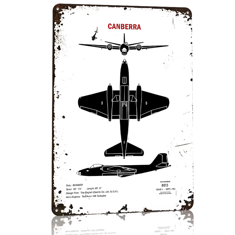 Canberra Recognition Tinplate  – Canberra Vintage & Collectible Centre Reviews Bewertung und Preis