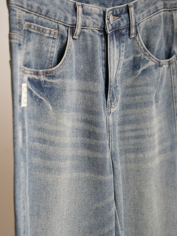 Men's Cotton Denim Jeans Loose – Vintage Collectible Knife Bewertung und Preis