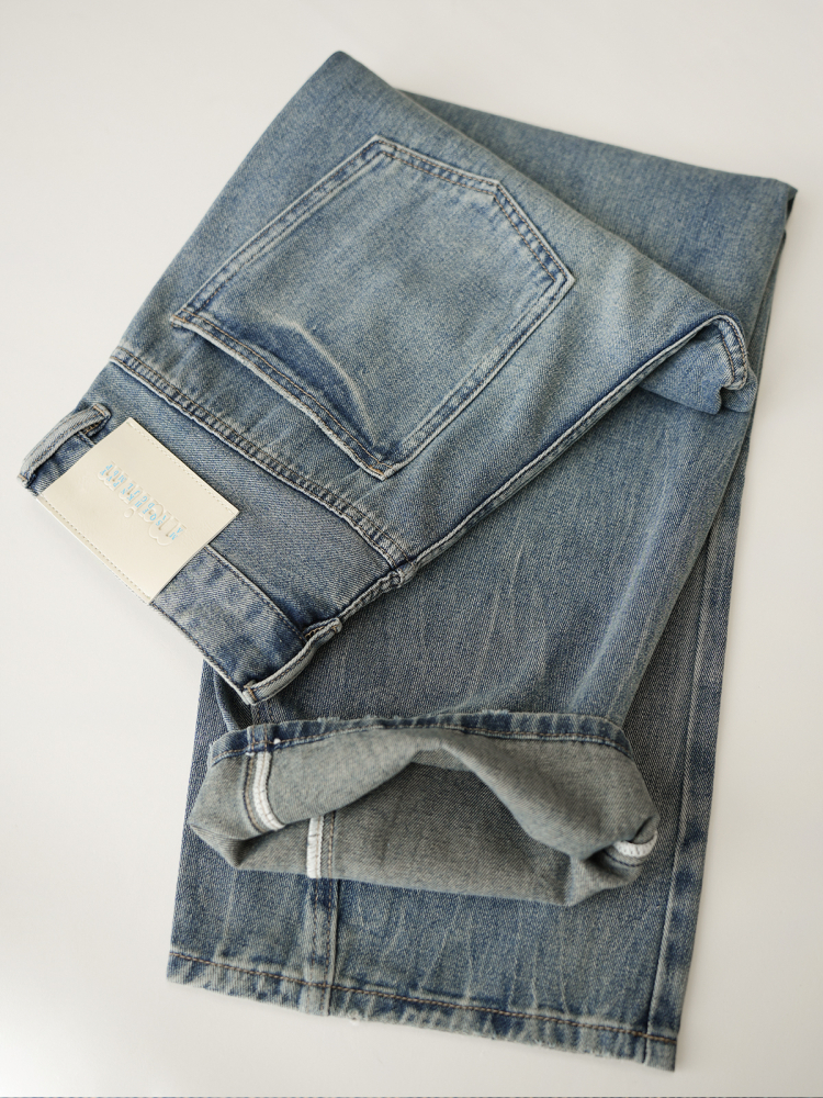Men's Cotton Denim Jeans Loose – Vintage Collectible Knife Bewertung und Preis