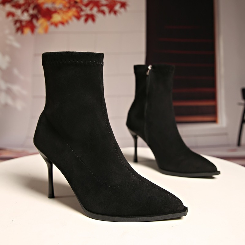 Fashion Pointed Toe Side Zippe – Vintage Zipper Bewertung und Preis
