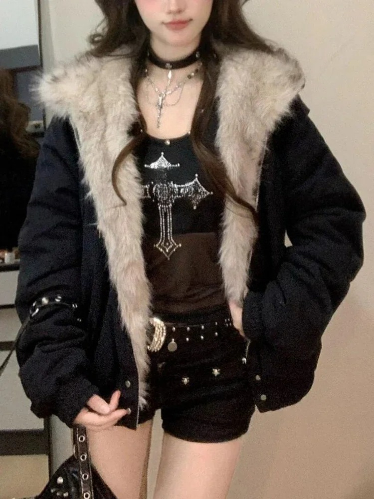 Y2k Gothic Vintage Black Zip U – Vintage Zip Hoodie Bewertung und Preis