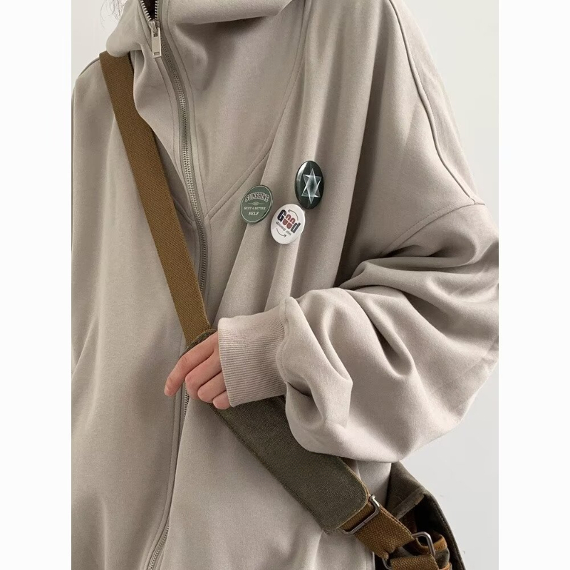 Autumn College Casual Set Men  – Vintage Zip Hoodie Bewertung und Preis