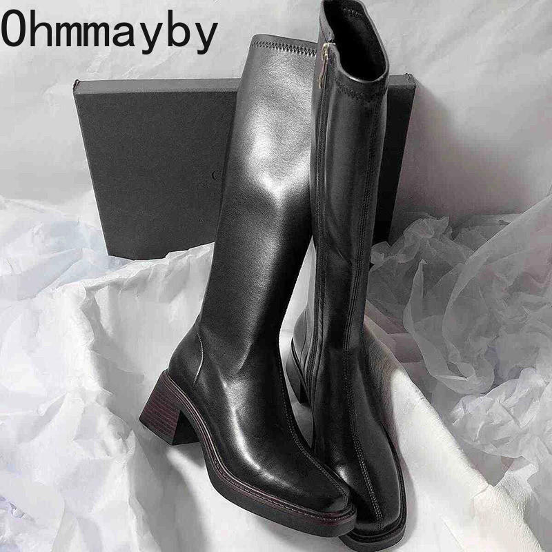 Vintage Thick Heel Women Knee  – Vintage Zipper Bewertung und Preis