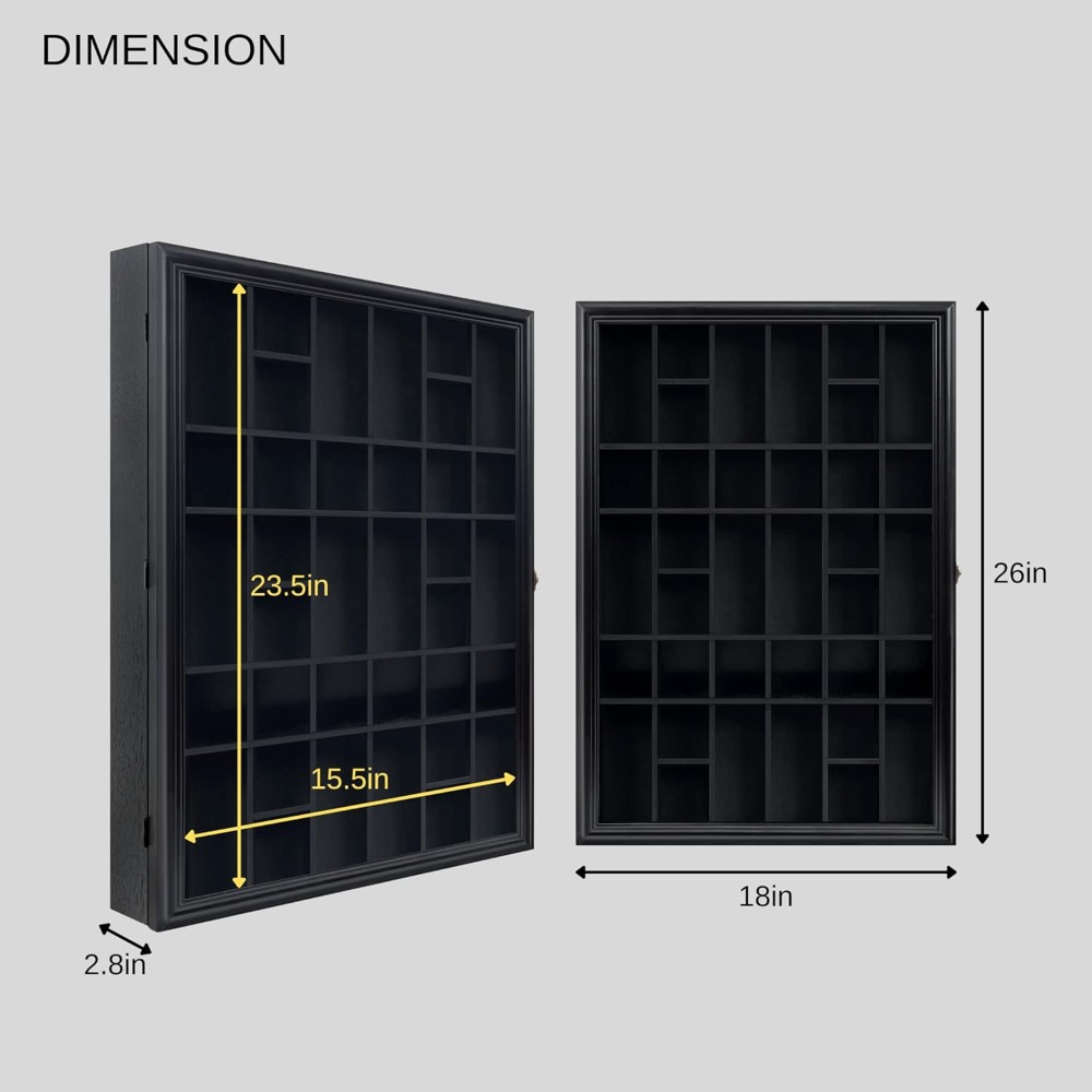 Shot Glass Display Cabinet Sol – Collectible Collection Bewertung und Preis