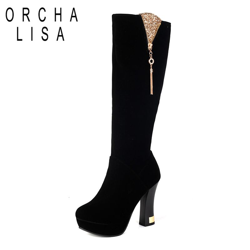 ORCHA LISA Luxury Women Knee H – Vintage Zipper Bewertung und Preis