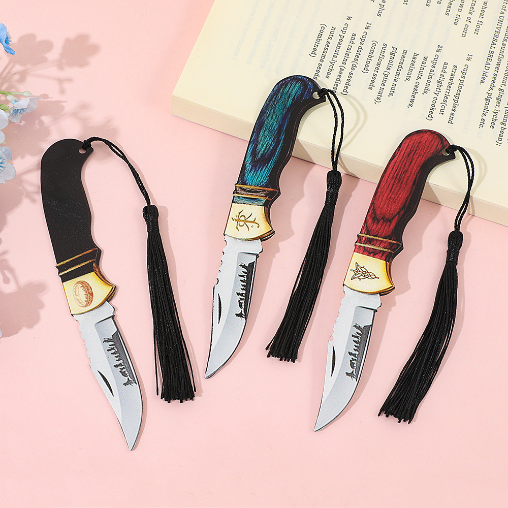 One Rings Knife-shaped Bookmar – Vintage Collectible Knife Bewertung und Preis