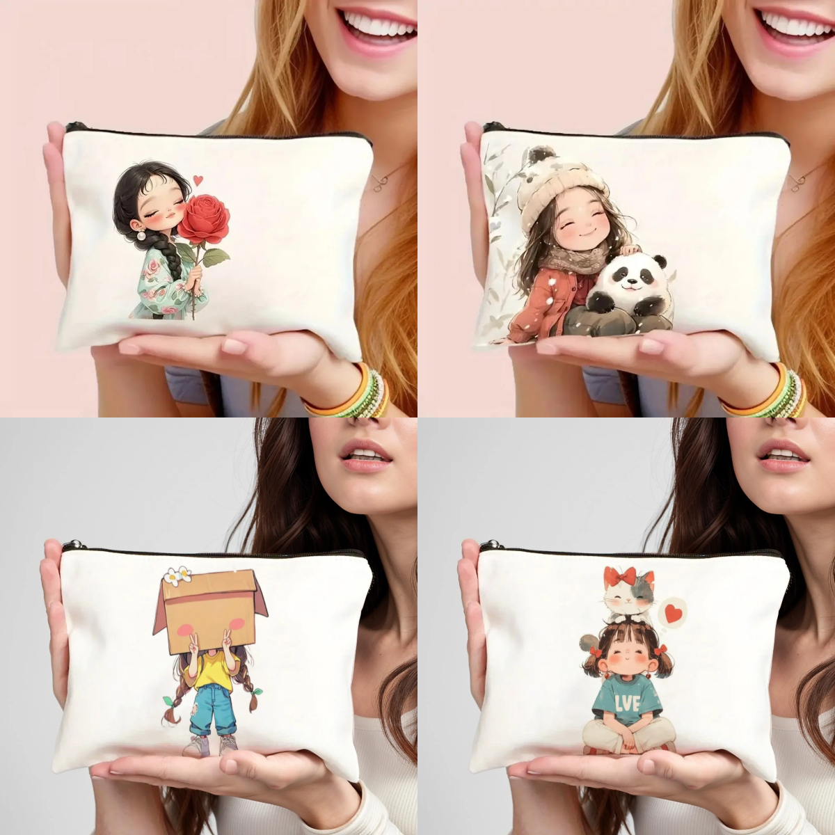 Vintage Chic Makeup Bags Zippe – Vintage Zipper Bewertung und Preis