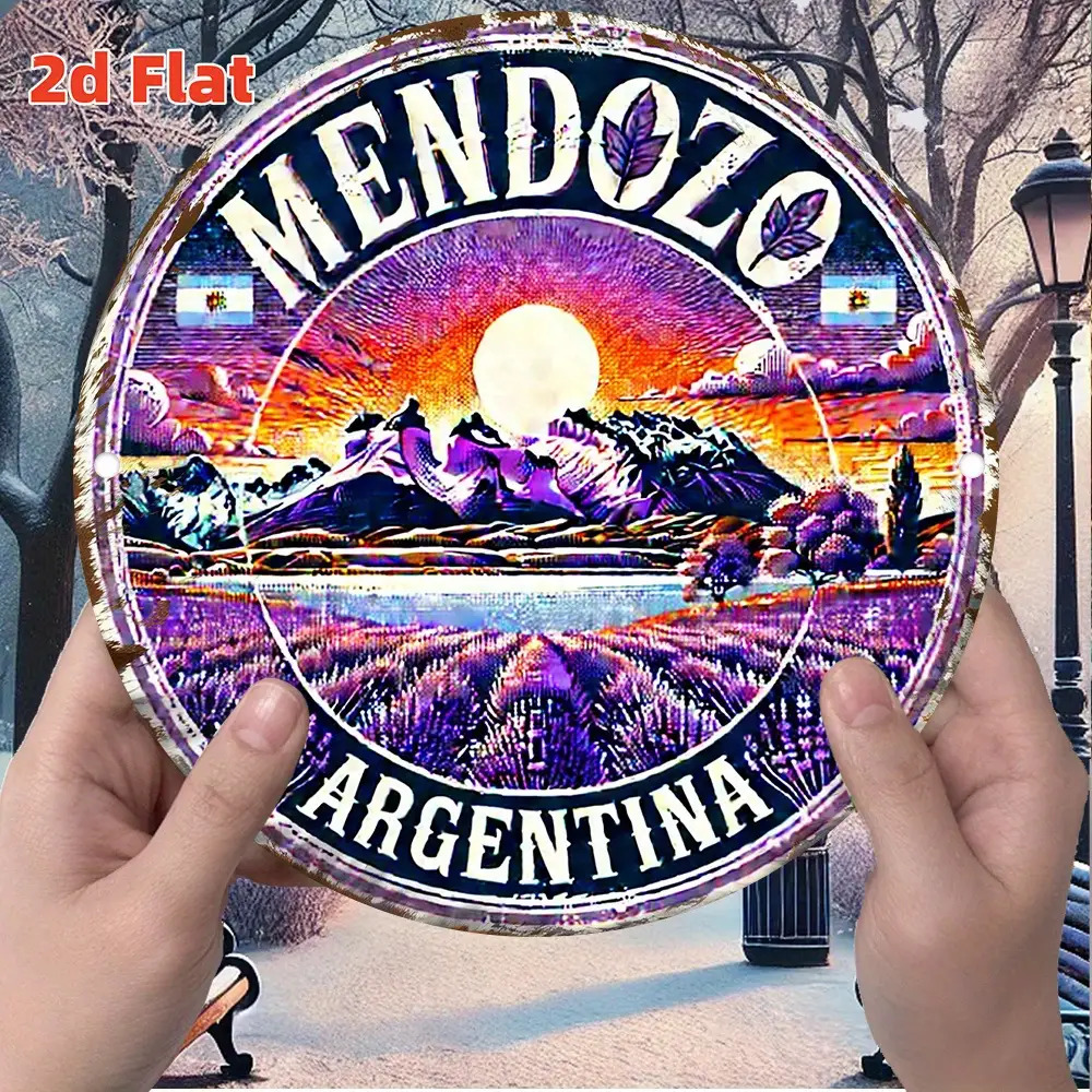 2D Flat, 2D Flat Retro Mendoza – Vintage Collectible Signs Bewertung und Preis