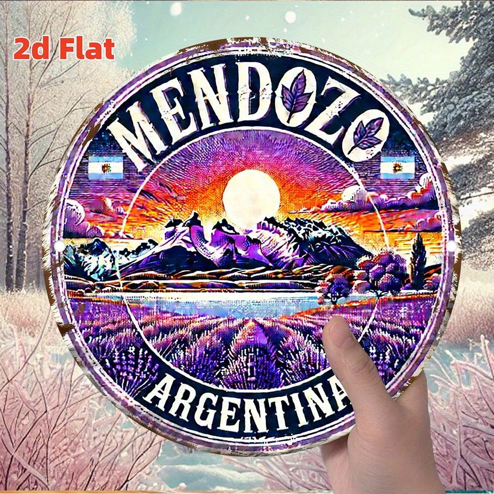 2D Flat, 2D Flat Retro Mendoza – Vintage Collectible Signs Bewertung und Preis