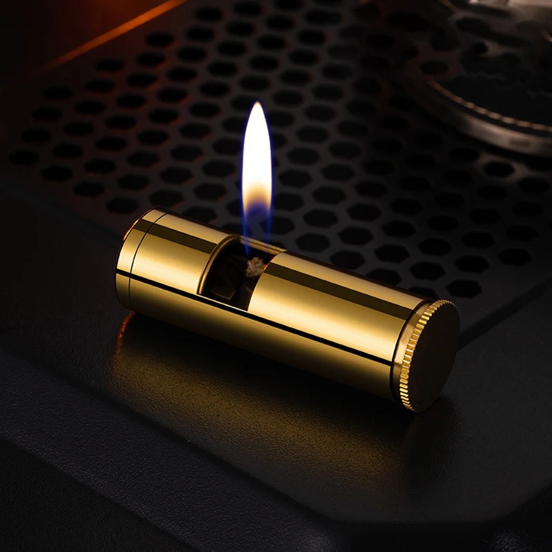 Vintage Pure Brass Cylinder Oi – Vintage Collectible Lighters Bewertung und Preis