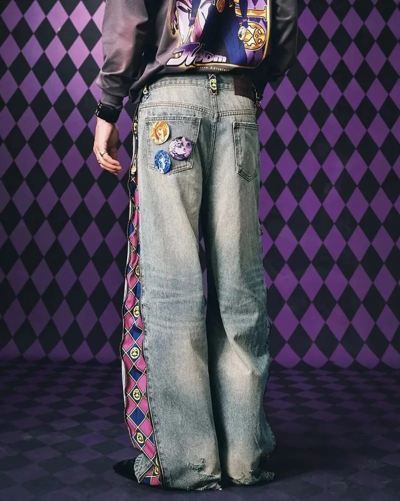 Y2K Streetwear Men Hip Hop Har – Vintage Zipper Bewertung und Preis