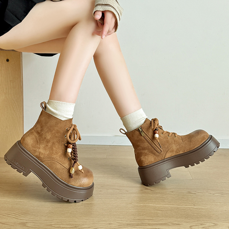 Vintage Chunky Platform Ankle  – Vintage Zipper Bewertung und Preis