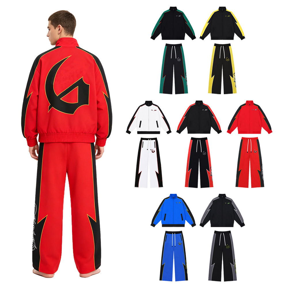 Y2k Streetwear Men's Sets Two  – Vintage Zipper Bewertung und Preis