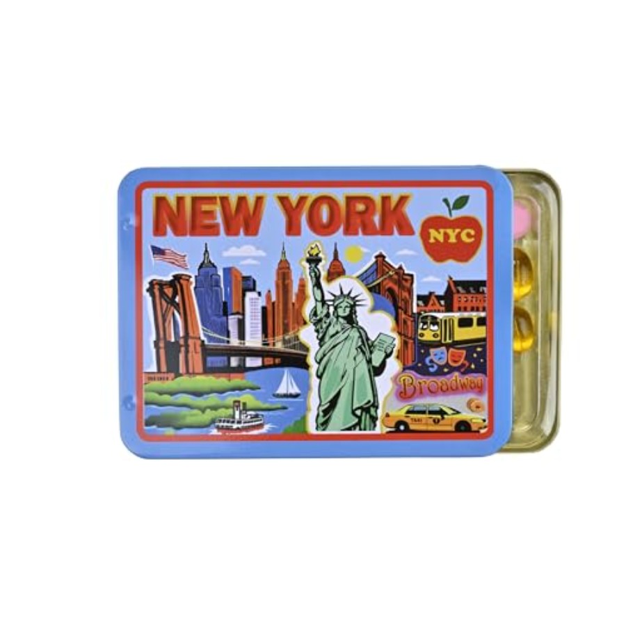 New York Fridge Magnet by, Tin – Collectible Collection Bewertung und Preis