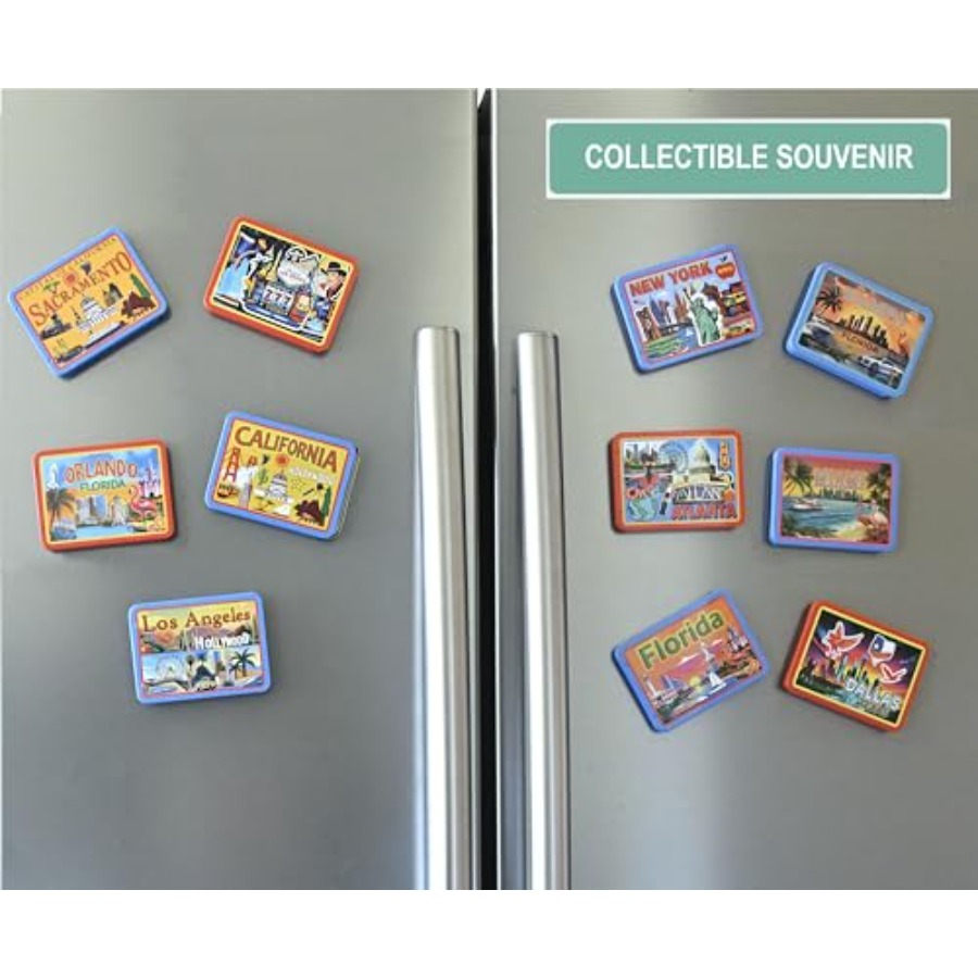 New York Fridge Magnet by, Tin – Collectible Collection Bewertung und Preis