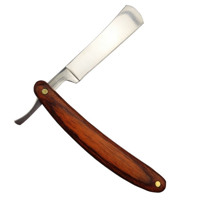 Vintage Wood Handle Straight E – Vintage Collectible Knife Bewertung und Preis