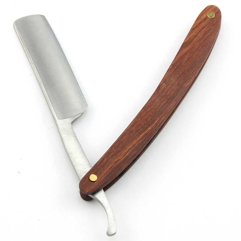 Vintage Wood Handle Straight E – Vintage Collectible Knife Bewertung und Preis