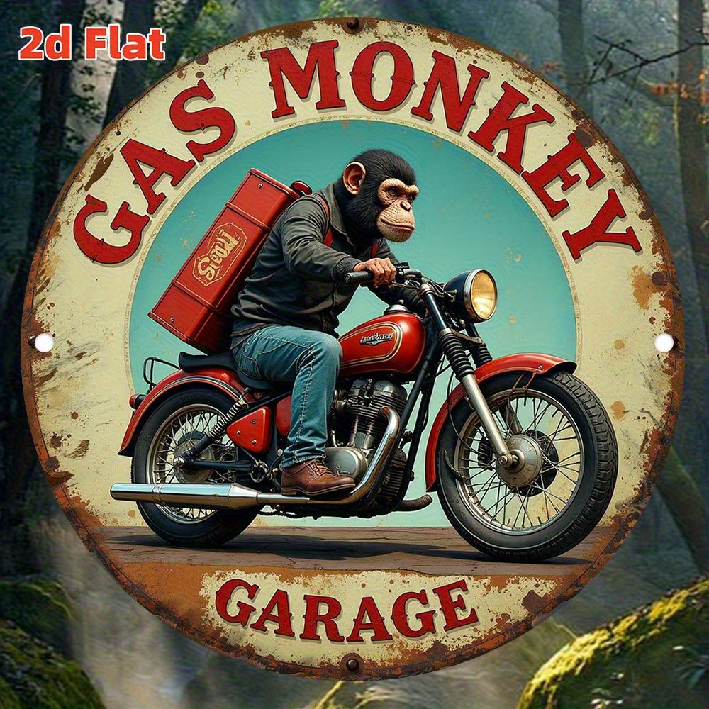 Vintage Gas Monkey Garage Wall – Vintage Collectible Signs Bewertung und Preis