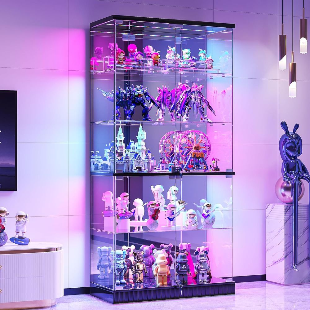LED-Illuminated 5-Tier Lockabl – Collectible Collection Bewertung und Preis