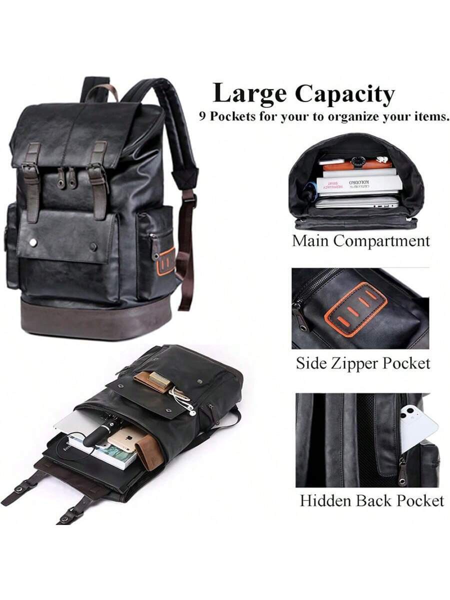 Vintage Black Leather Laptop B – Vintage Zipper Bewertung und Preis