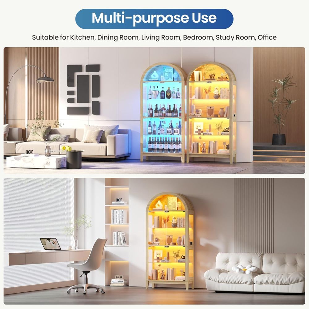 Illuminated Arched Display Cab – Collectible Collection Bewertung und Preis