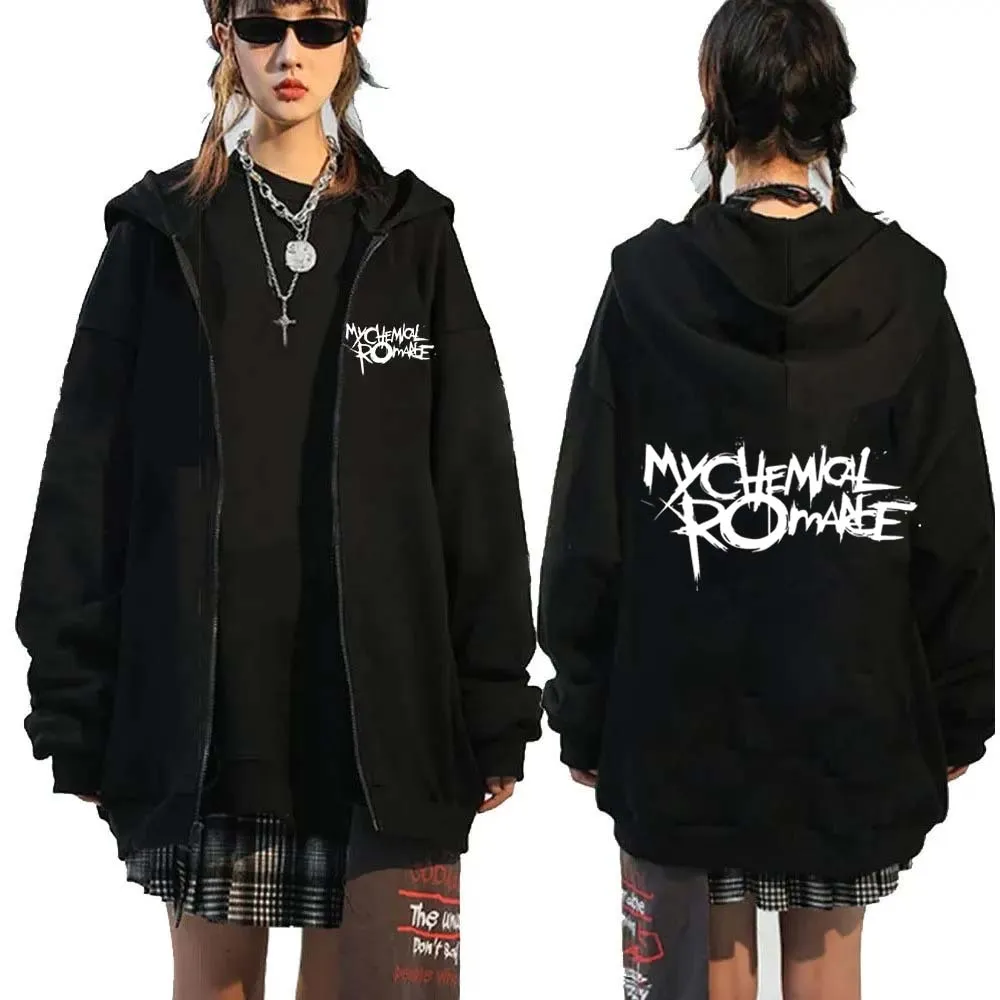 Rock Band My Chemical Romance  – Vintage Zip Hoodie Bewertung und Preis